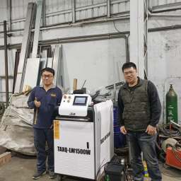 『台北市內湖區』鋼鐵焊匠1500W手持式光纖雷射焊接切割兩用機(自動送絲)